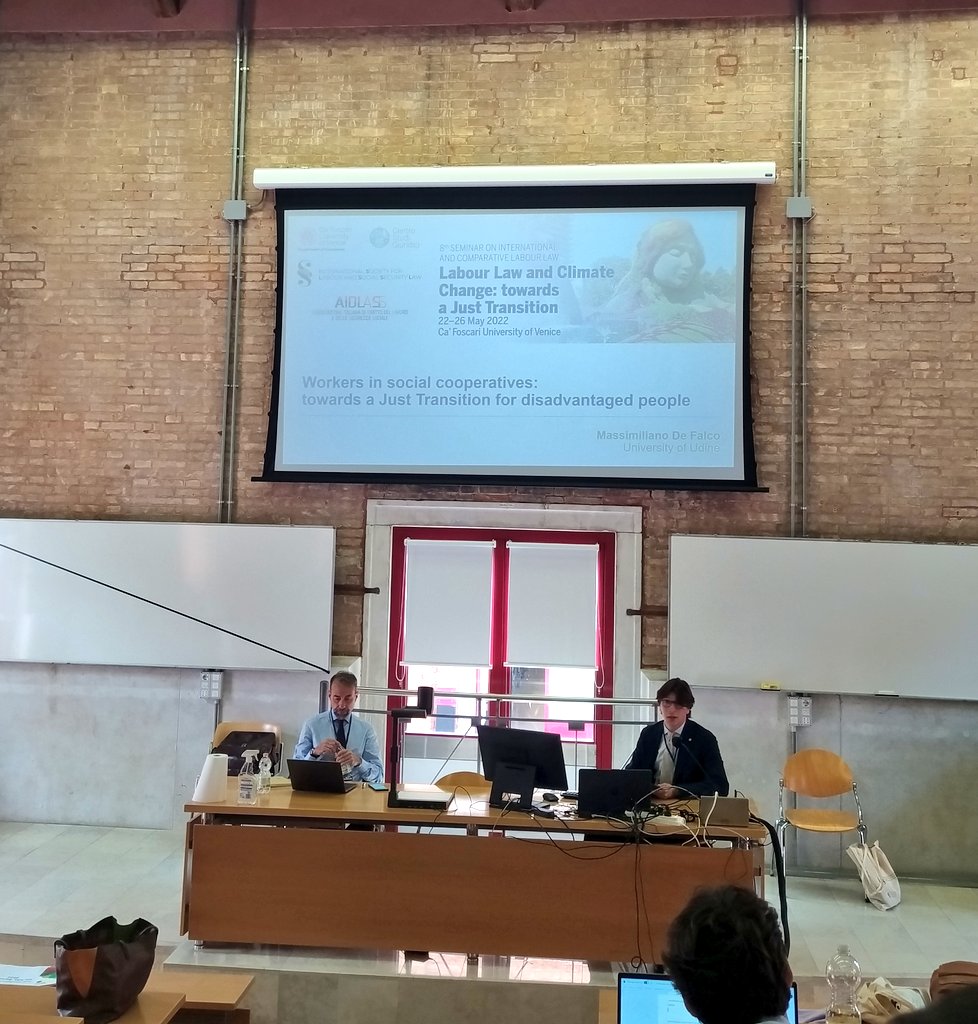 ProsdocimiSara's tweet photo. Now at @IslsslYoungS Conference, @M_De_Falco discussing about #environmentaltransition and #socialinclusion https://t.co/RvgYsTJEN5