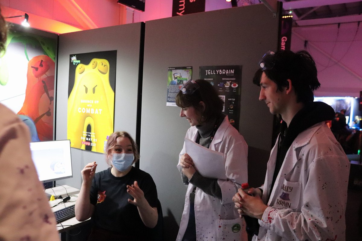 VeryDeadZed's tweet photo. Still so overwhelmed from yesterday. Expo was incredible and I'm so proud of our team @jellybraingames and what we made!! Couldn't ask for a better team 😭

Thank you, thank you, thank you to everyone who has shown us support and given feedback! https://t.co/bHKR2P7L6J