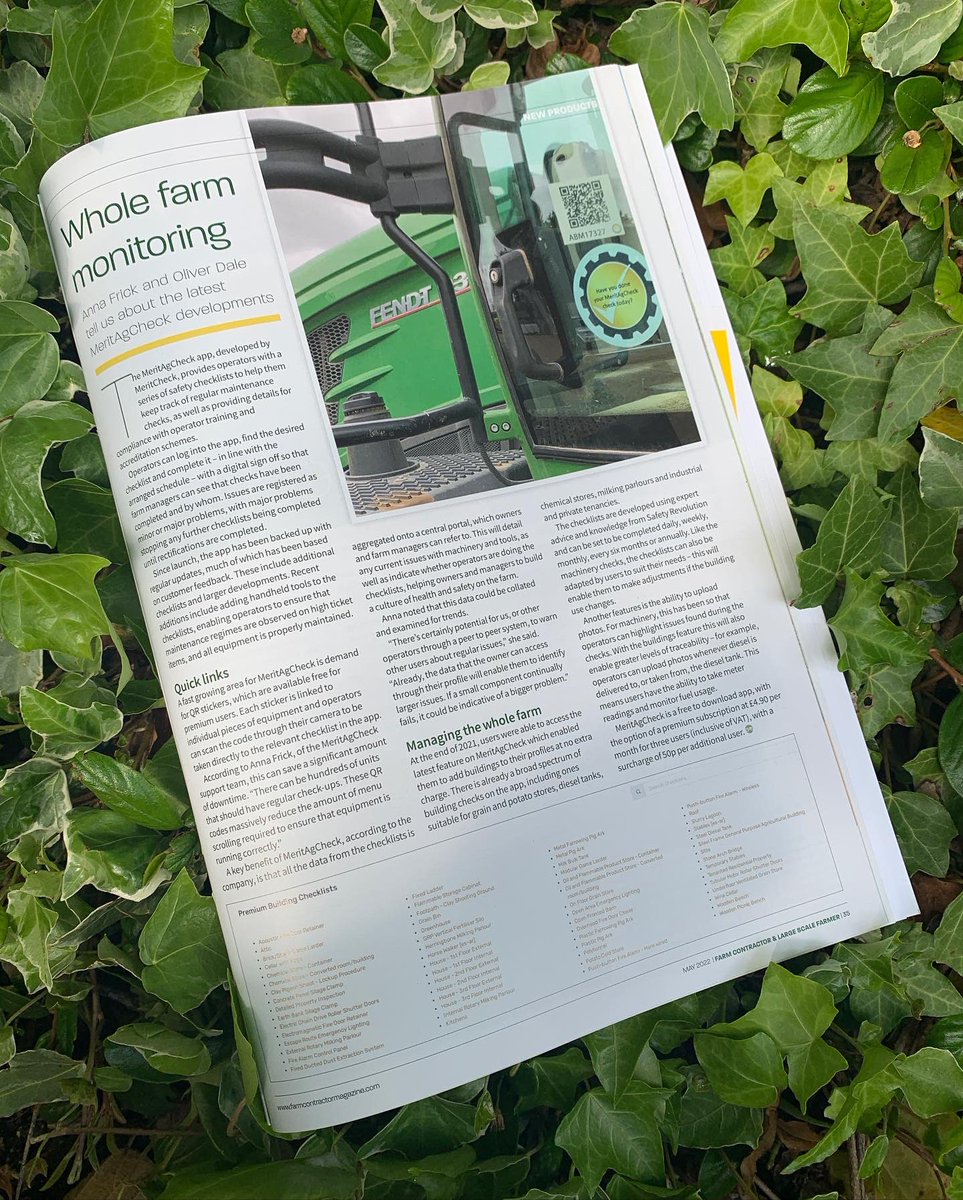 MeritAgCheck App tweet media