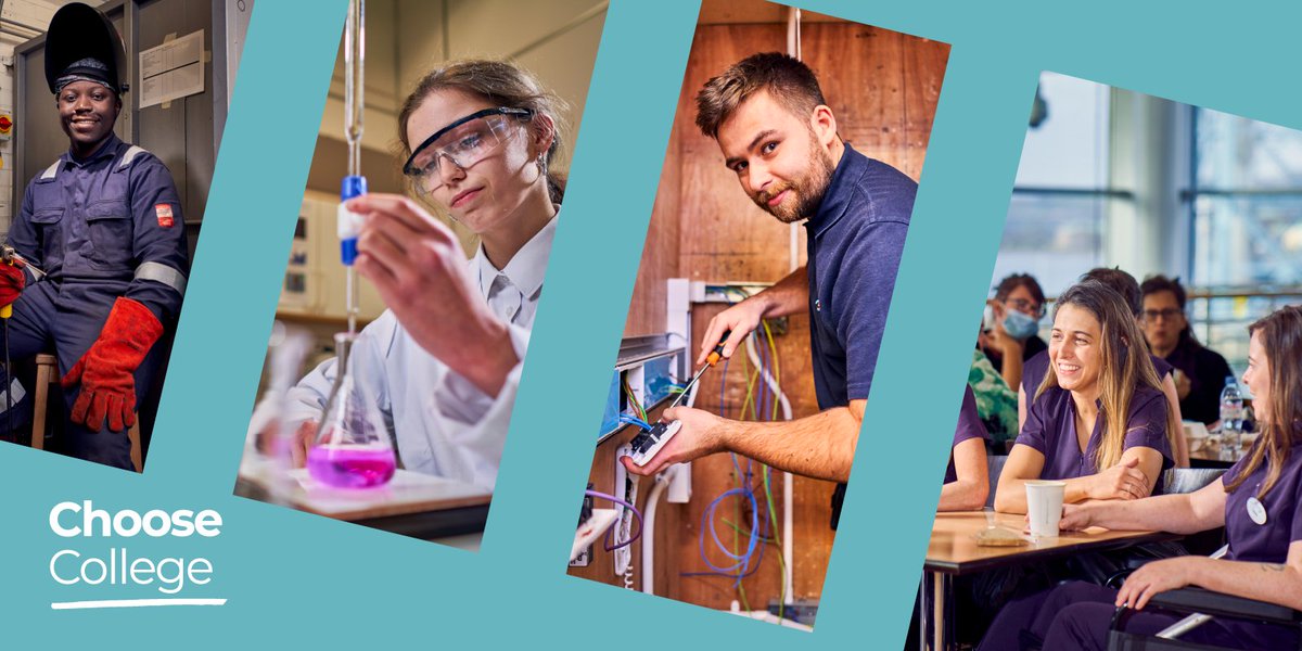 Scotland's National College Digital Campaign -  #ChooseCollege launches Monday!💙

The #ChooseCollege campaign highlights the importance of Scotland’s colleges &amp; encourages potential students to – Choose College! 🧑‍🤝‍🧑

Find out how YOU can get involved 💬👇
cdn.ac.uk/choose-college/