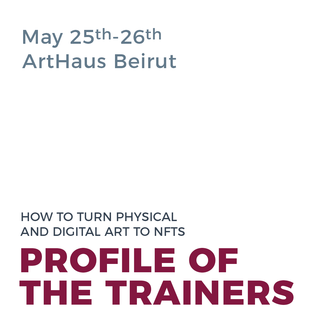 nft4aid's tweet photo. Meet the speakers behind our free training to professional artists on turning art into NFTs! #Thread 

#nft4aid #nft #nftart #NFTCollection  #nftcollector #nftartists #artist #digitalart #digitalartist #artcollector #artcollection #aid #lebanon #empowerment #training #nfttraining https://t.co/F1fCkVnciw