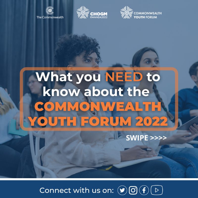 commonwealthsec's tweet photo. 🟠 1.4 billion #Commonwealth citizens are under the age of 30

🟠 Commonwealth Youth Forum takes place 19-21 June with the theme Taking Charge of our Future

🟠 #CYF is an opportunity for young people to help shape the future

#CHOGM2022 | #CommonwealthYouth