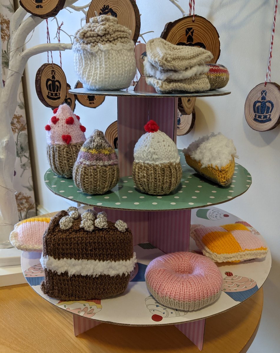 These look good enough to eat!  Part of our Platinum Jubilee display