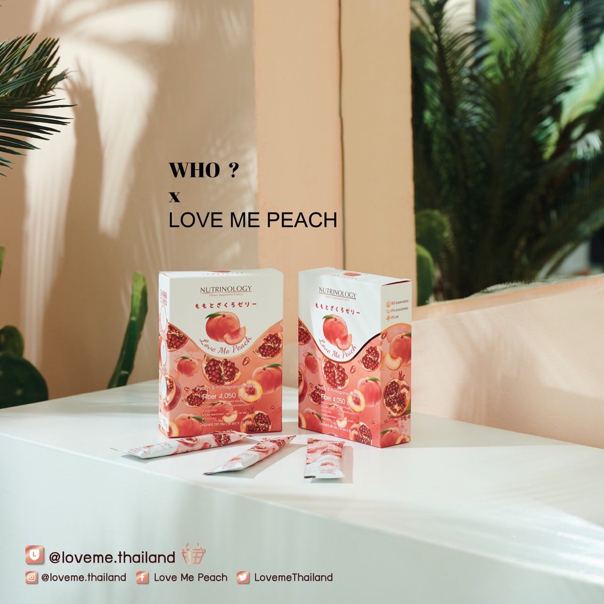 LovemeThailand's tweet photo. กลับมาครั้งนี้ เลิฟ มี ไม่ได้มาคนเดียวนะ เลิฟมีพา...สุดที่เลิฟ..มาด้วย ใครกันนะ?

#LoveMePeach 
#LoveMePeachXWho https://t.co/k0Yr1354Hi
