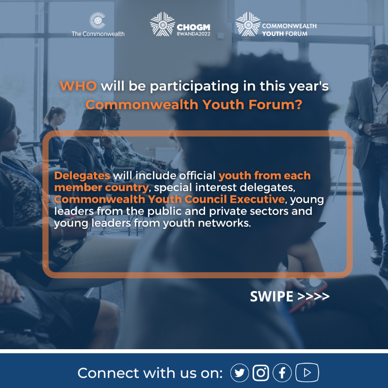 commonwealthsec's tweet photo. 🟠 1.4 billion #Commonwealth citizens are under the age of 30

🟠 Commonwealth Youth Forum takes place 19-21 June with the theme Taking Charge of our Future

🟠 #CYF is an opportunity for young people to help shape the future

#CHOGM2022 | #CommonwealthYouth