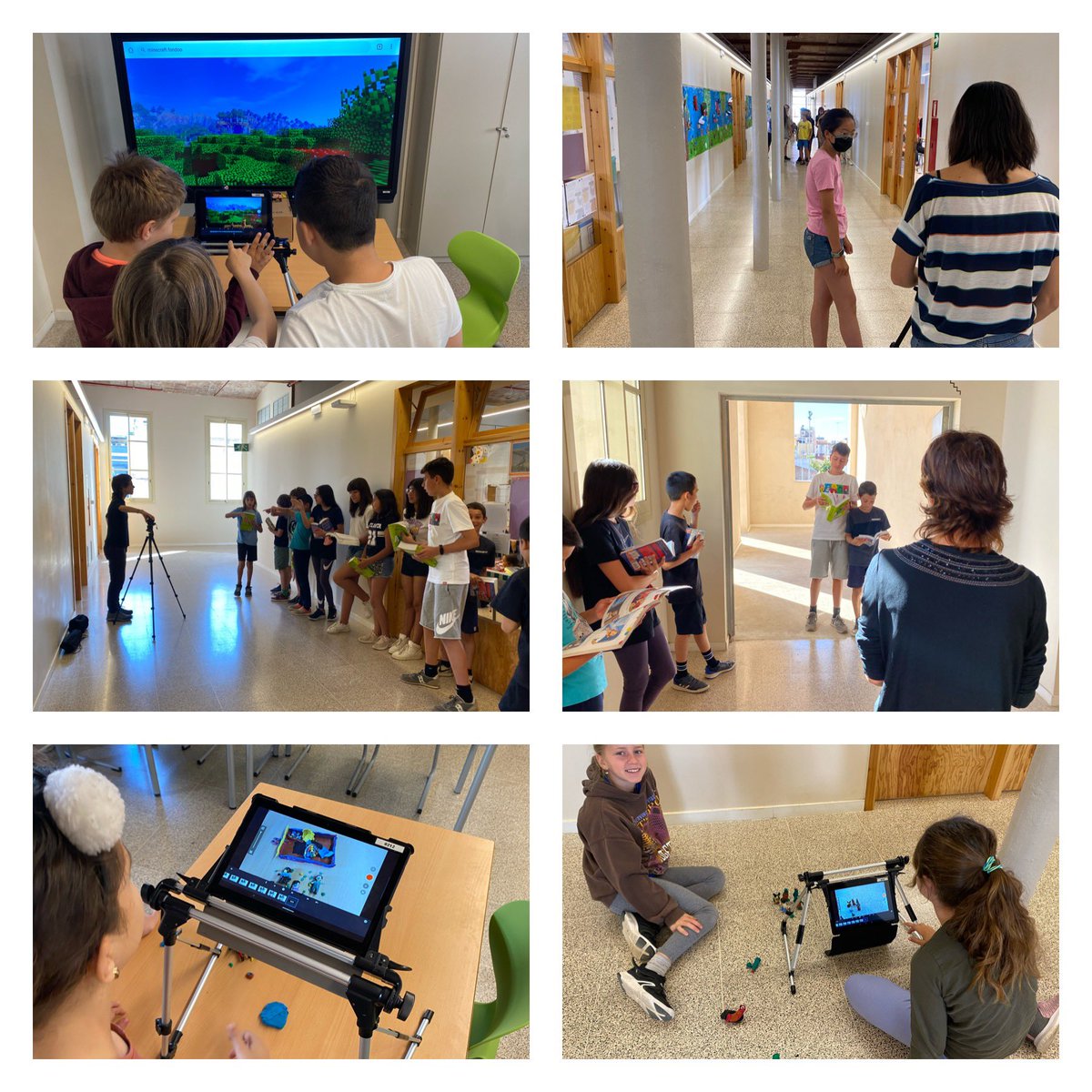 angeleta_ferrer's tweet photo. Cultura audiovisual per tots els racons de l’escola. Com ens agrada! @angeletaferrer @SEmataro @SSTTMVO https://t.co/xGDieGs3Vl