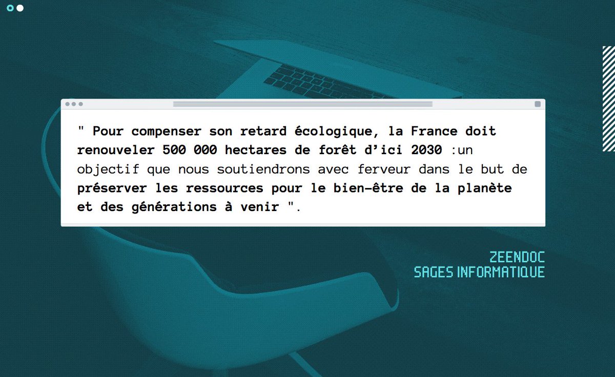 format_reunion's tweet photo. La #dématérialisation au service de la transition numérique ET écologique 🌿 avec @Zeendoc 🙌

Qui a dit que numérique et écologie ne faisaient pas bon ménage ? 👉Découvrez le programme ZEENPLANET, en partenariat avec @EcoTree_contact : https://t.co/CqfFfiT6NN https://t.co/9zayQBnkSz