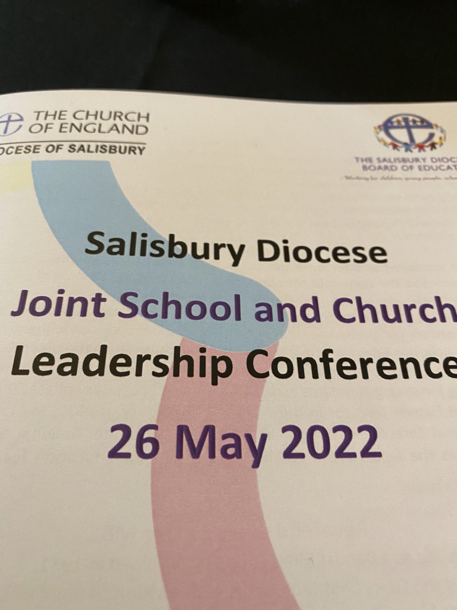 Great to be here ⁦@DioSalisbury⁩ ⁦@SDBE_Update⁩ #SalisburyDioSchools