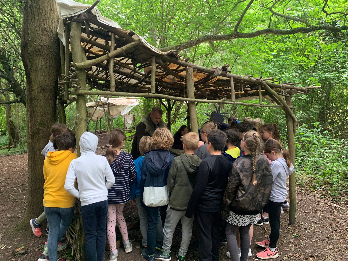 Year5Chalgrove's tweet photo. We have arrived and started our Viking and Saxons day @Hill_End There will be dressing up photos coming up! @ChalgroveSchool https://t.co/o3mpXYfogo