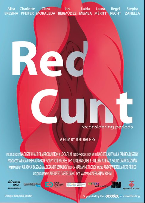 audiovisual_cat's tweet photo. Un documental que trenca amb els tabús de la menstruació.
#RedCunt, en #VOSC, avui a https://t.co/b72kLcd7cQ https://t.co/5nTaFh6bIV