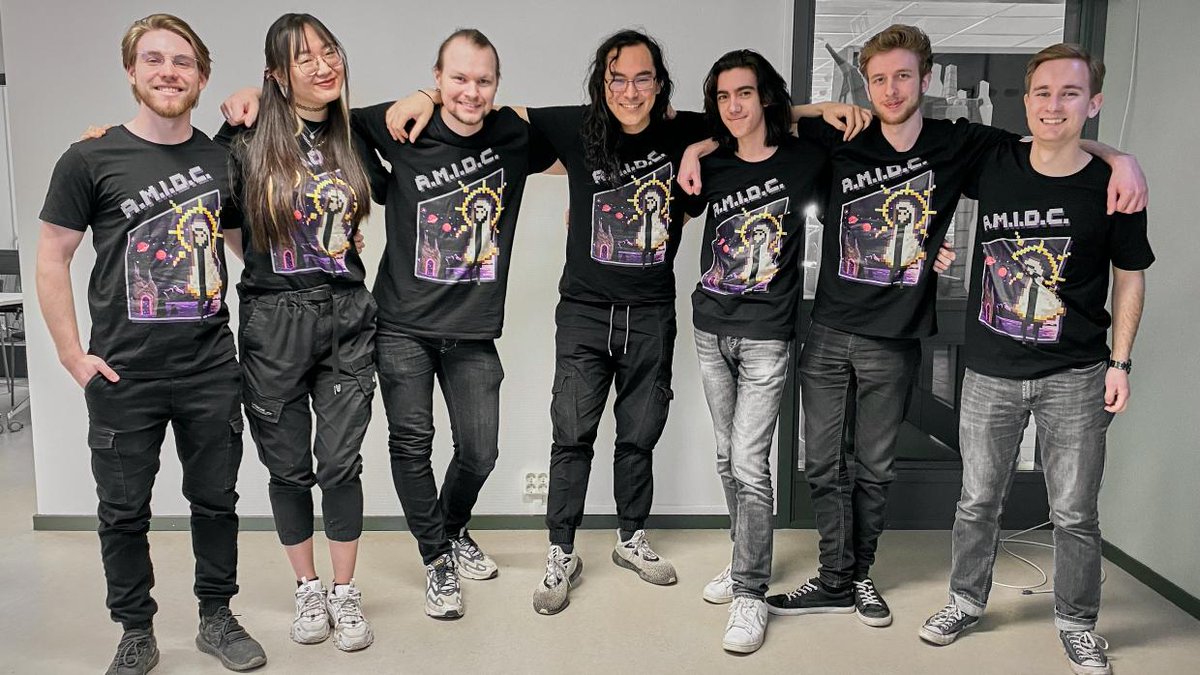 AMIDC_Devs's tweet photo. #GOTLANDGAMECONFERENCE IS TOMORROW!!!

We are excited to show our product for the audience :D 
Here is a team photo of the devs! https://t.co/my167pHUfw