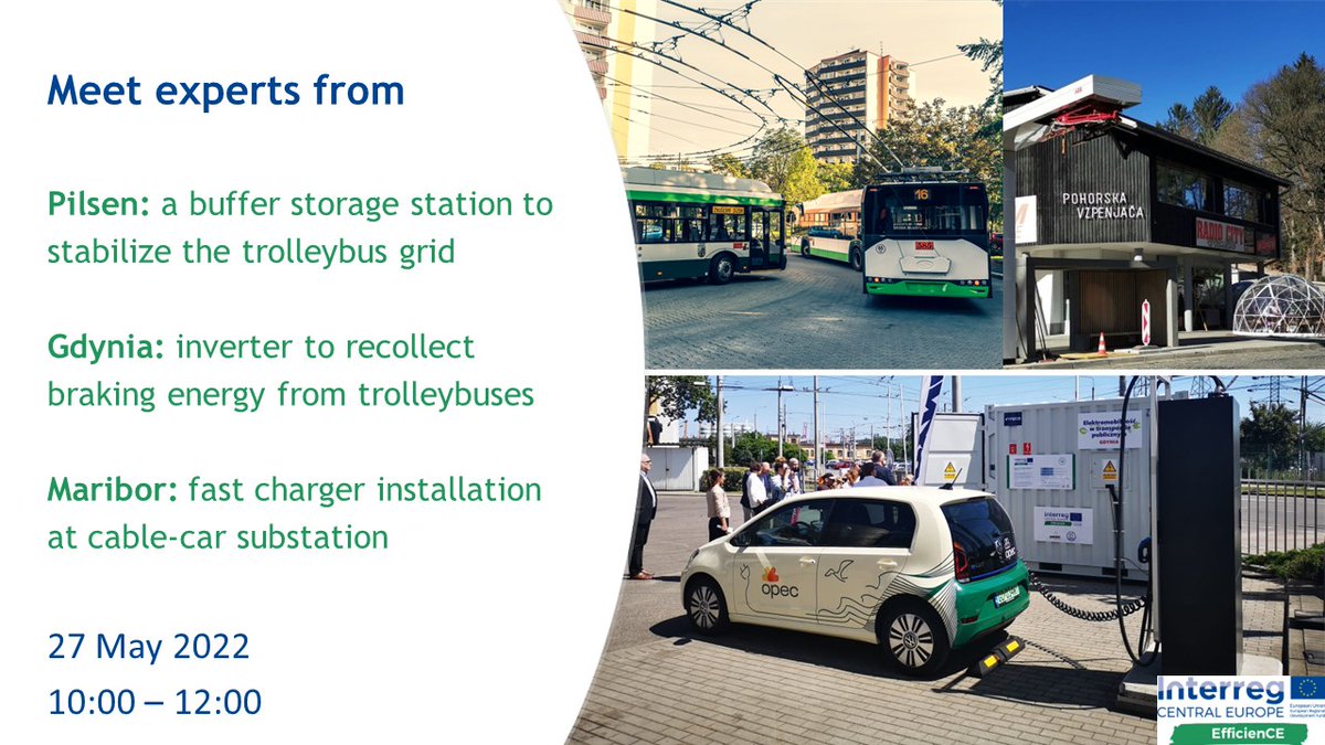 ❓ Are you interested in #green #solutions in the #publictransport sector? Register and learn about how
👉to stabilise #trolleybus grids
👉to recover #braking #energy
👉to install and use #fastchargers for e-buses

📅 27 May, 10:00 - 12:00
📝Register here: lnkd.in/gcRbmwu6
