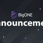 Image for the Tweet beginning: ✅BigONE Will Support the Migration