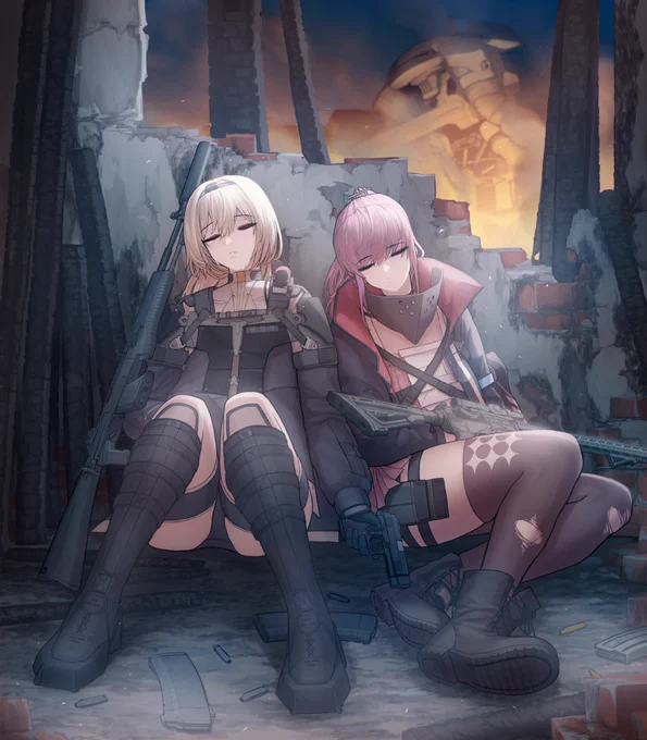 #少女前線 #ドルフロ #소녀전선 #AN94 
4번째 커미션 신청 감사합니다;;;; 