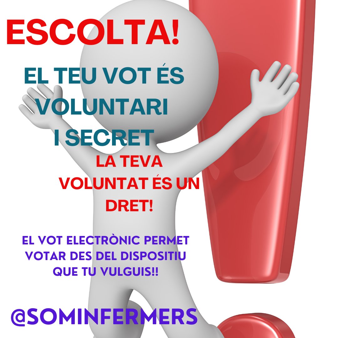 SomInfermers's tweet photo. El dia 8 de juny pots decidir qui vols que et representi. Per un col·legi de tots, obert, lluitador i participatiu VOTA @sominfermers Consulta el que hem fet i el que volem fer a: https://t.co/gGAXseD1vU https://t.co/DxpAYCNg7o