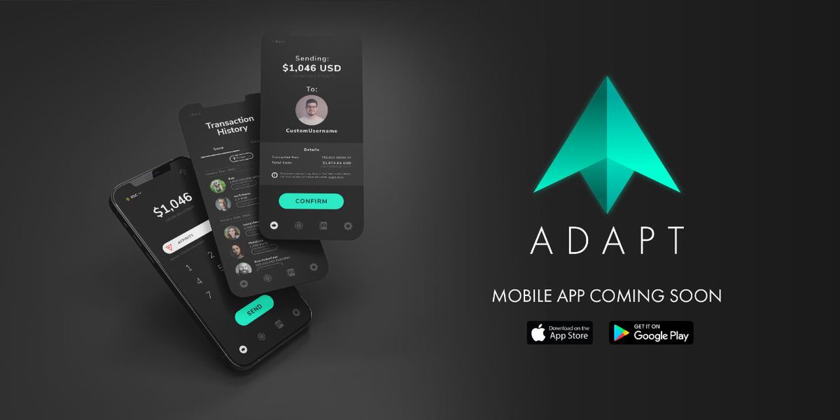 MaxPower_ADAPT's tweet photo. When the fiat world is ready for #Crypto ,they will come looking for the easiest was to get into it. Maybe  they will want to use something familiar, like a banking app. They will also not want to mess with wallet addresses. #ADAPT is patent pending for usernames. #DYOR #fintech https://t.co/6s6t19JN4g