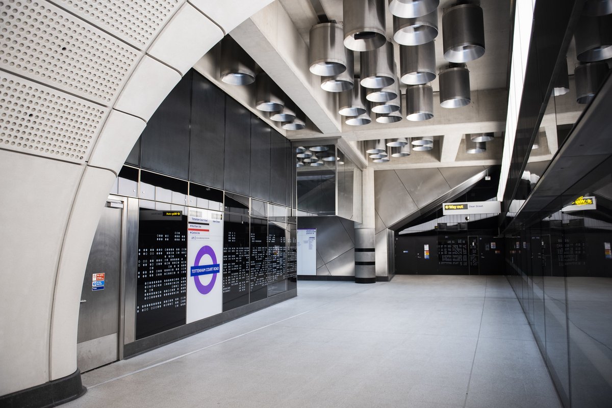 Delmatic's tweet photo. We're celebrating the launch of the #Elizabethline. Delmatic are proud to have been part of this iconic project, providing secure and sustainable #DALI #lighting management systems for @TfL for London network. Congratulations to everyone involved in this monumental project. https://t.co/p1oBDO4J10