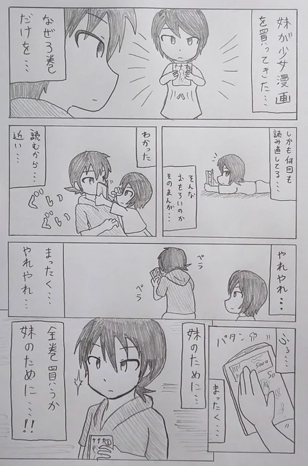 山岡兄妹と少女漫画 