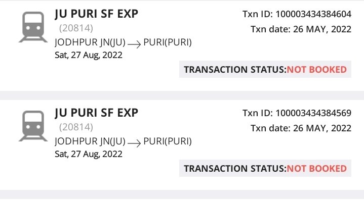Atul33581056's tweet photo. @IRCTCofficial payment reduce my account but not ticket confirmation and not my payment refund .twice reduce amount in my account https://t.co/7keiXXkHdz
