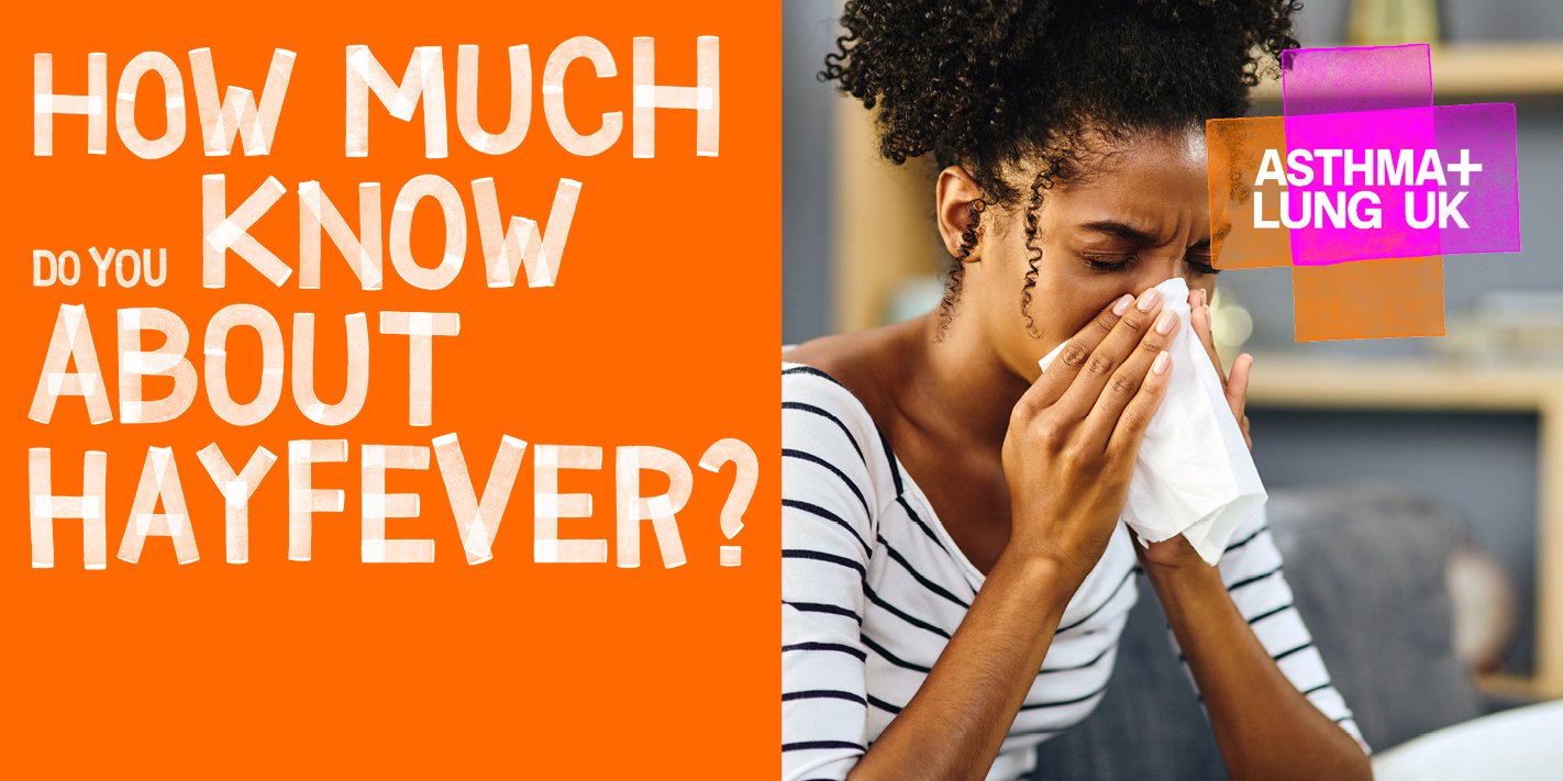 Asthma + Lung UK on Twitter "Allergies to pollen cause hay fever