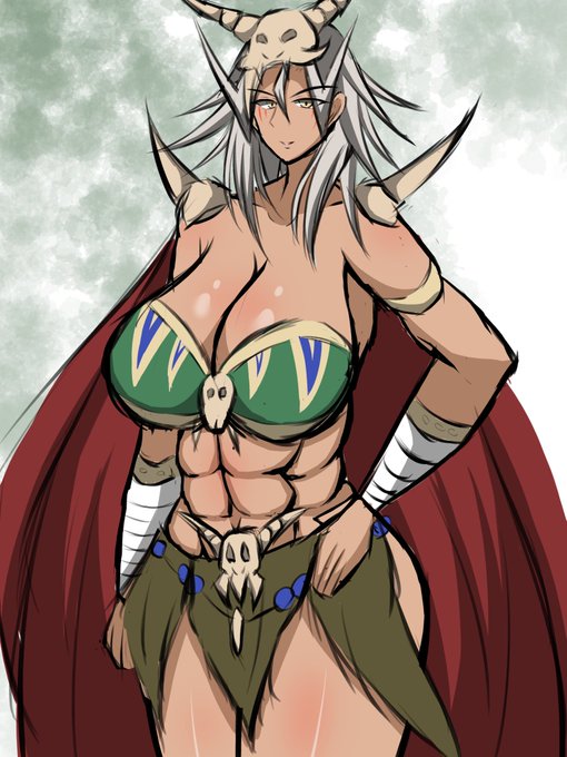 アマゾネス女帝、雑に色だけ…
絞りとられたい(何をとは言わないが 