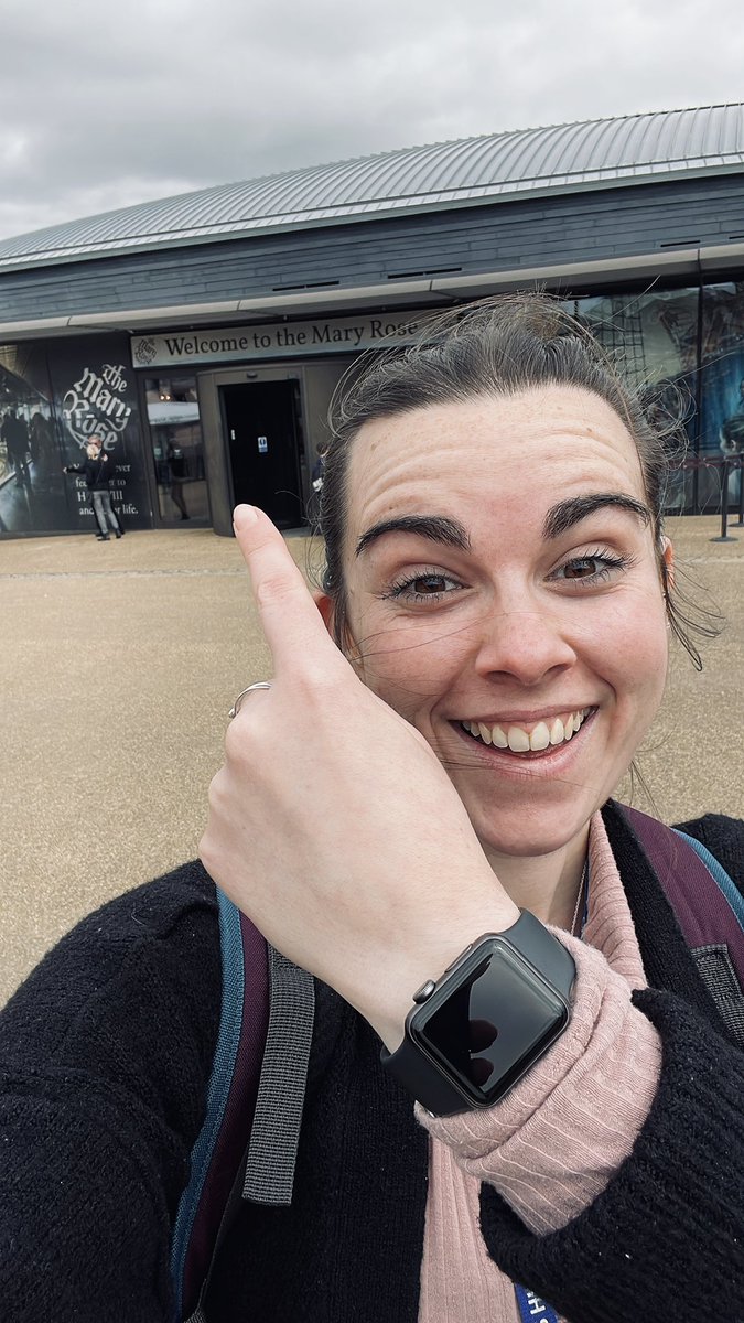 Half of Year 7 at the Mary Rose today - first stop, Tudor Surgery!