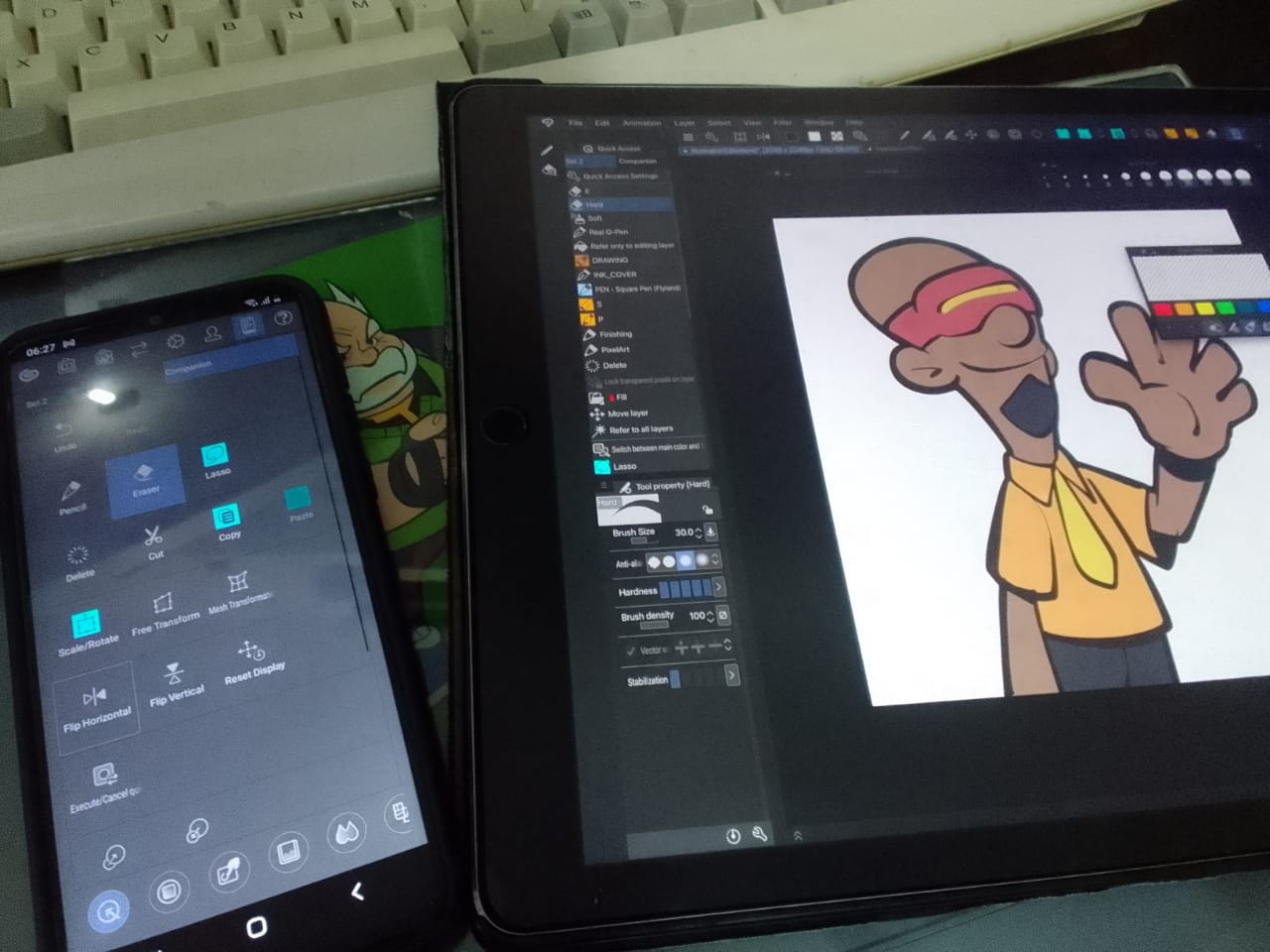 Clip Studio Paint Artist on Twitter "It works! Companion Mode is a