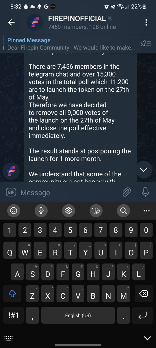 If I could save anyone from investing into scams some more let me introduce you to <a href="/FIREPIN_io/">FIREPIN</a> theyve delayed multiple times already and just rigged a telegram poll to postpone the launch again.  When people have voiced their concerns they've been banned.  Stay far away!!