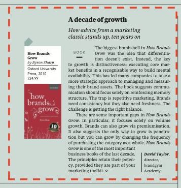 My blog post on the How Brands Grow book pissed off author Byron Sharp🤬so much he blocked me on Twitter and LI⛔️. Ironically, his irate comment boosted post visibility, prompting two book review requests🤓 <a href="/cim_marketing/">CIM</a> (attached) and <a href="/WARCEditors/">WARC</a> (leave a comment for a PDF)
