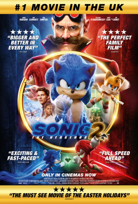Another day and another big studio sequel which has lost much of the freshness of its predecessor.
I was surprised how much Mrs W. laughed during the original Sonic but this time she remained stony-faced. 193. Sonic The Hedgehog 2; movie review https://t.co/Pg6tOpd4HM https://t.co/bbP6wo8SDN