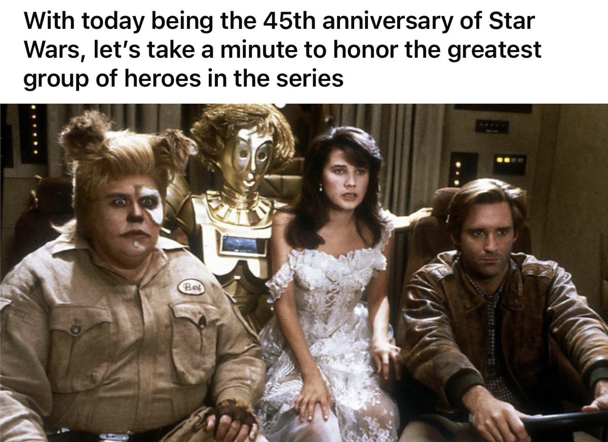 DaddyDoge2Mars's tweet photo. Happy Star Wars anniversary! You will appreciate this @elonmusk https://t.co/PvTnQY9pLb