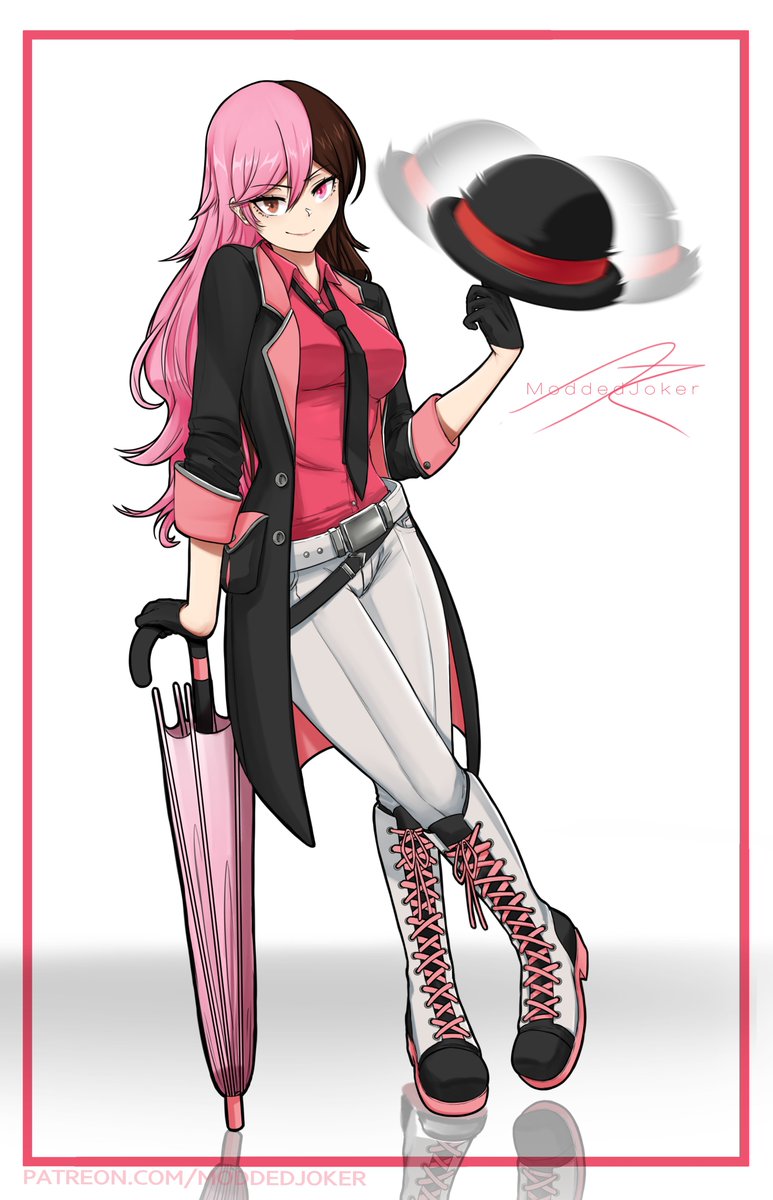 ModdedJoker's tweet photo. Neo Alternate Outfit🍨

This was originally just a warm up sketch but I ended up messing around with it for quite some time xD 

#RWBY #RWBYfanart https://t.co/VVTDQ2RGPB