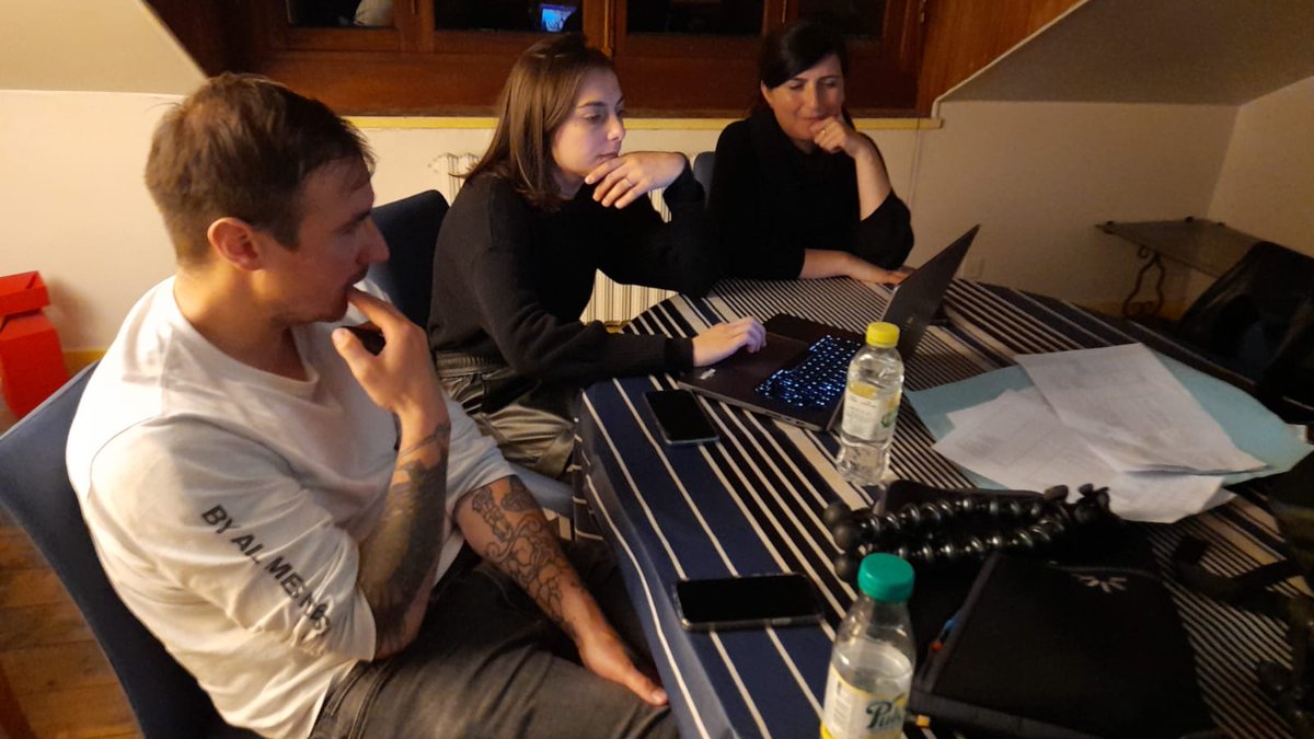 ANSTIAofficiel's tweet photo. 🚩Rythme 24/24 au #Pedagolab2022 #Bayonne🚩 👉Résumé #Flash en image grâce au Pool #audiovisuel au top ! 👏👏👏pour notre #JRI @KaramSandrine et la Team @Topalian_Phil Marie Gonnet &amp; Charles de Filippotournage le jour, montage la nuit 👉Vidéos à suivre sur https://t.co/1xqqMKMh9T https://t.co/AvIXuTDEfI