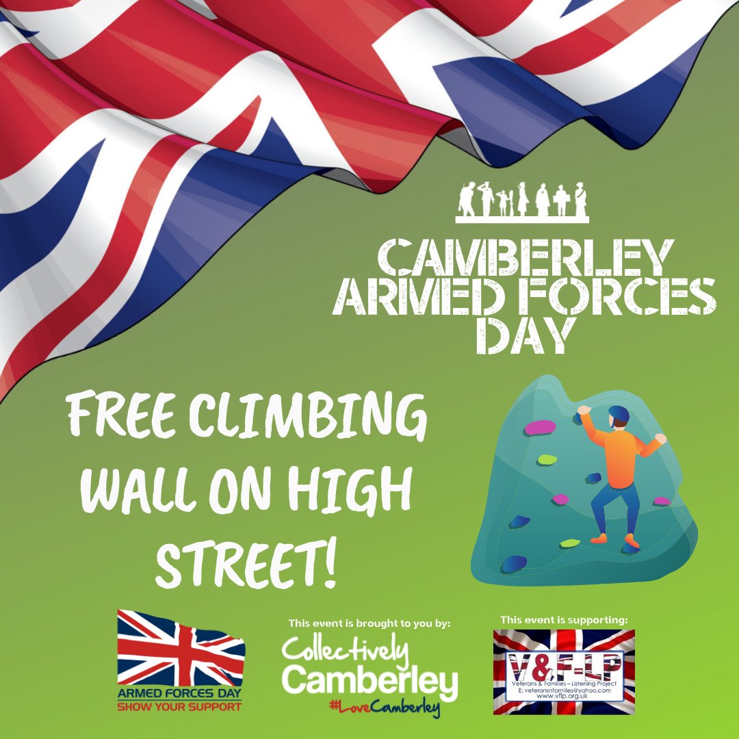 Love Camberley on Twitter "Take the challenge of our free Climbing
