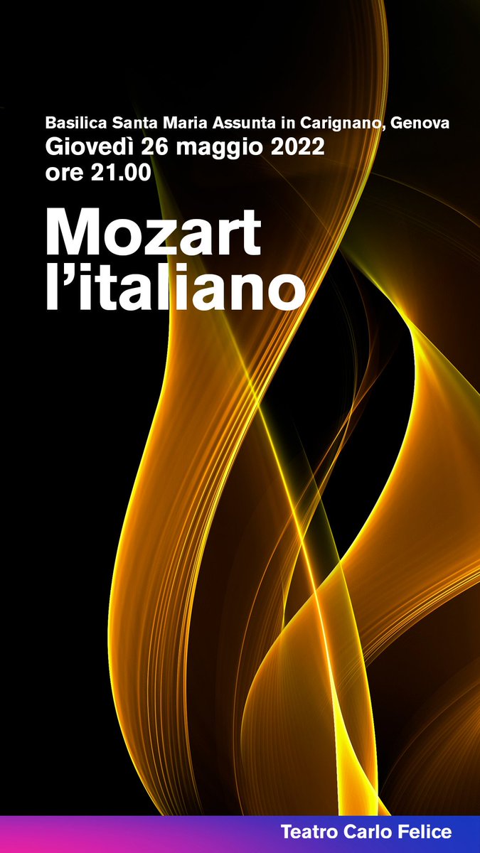 TeatroCarlo's tweet photo. Questa sera  Basilica di Carignano-Genova, in replica venerdì 27 maggio  a Imperia e sabato 28 maggio a Rapallo. 
Ingresso gratuito con ritiro biglietti nelle sedi dei concerti. Direttore 
@GiulioPrandi Orchestra del #teatrocarlofelice
Per saperne di più https://t.co/80zZGv1XpR https://t.co/Umc7CcPZ6N