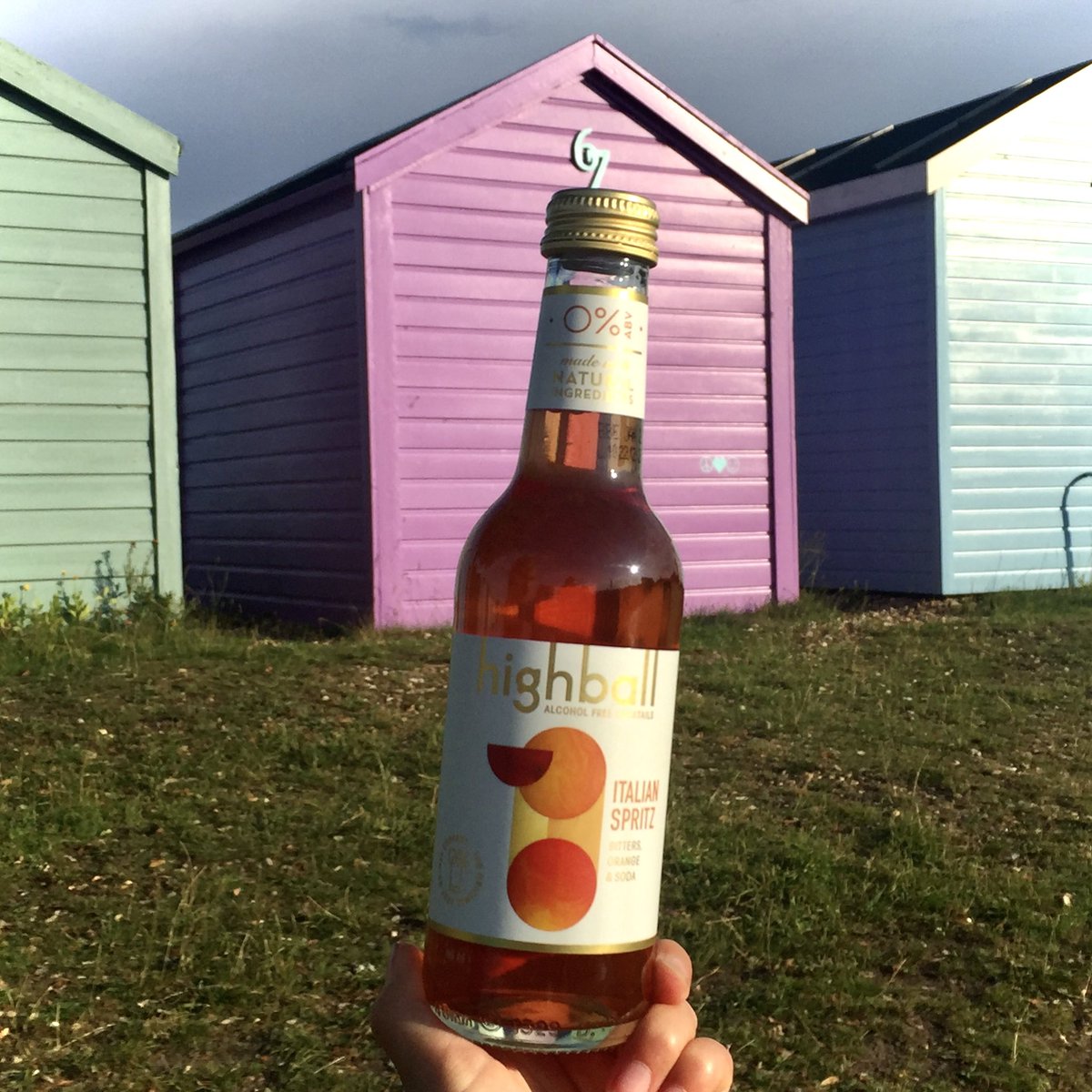 Have you tried our alcohol-free Italian Spritz? #alcoholfree