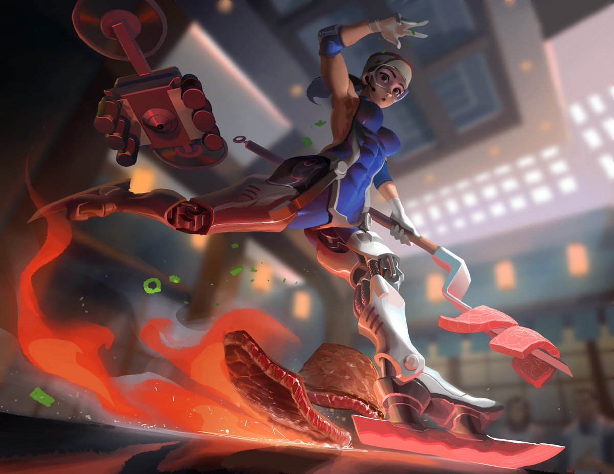 Wingfoxworkshop's tweet photo. Teppanyaki Restaurant Waiter by @asd89405
https://t.co/bPz4T1uxYM
#Digital2D #Illustration #restaurant #Teppanyaki #skates #steak #drone #MechanicalLeg #robotleg
#Waiter https://t.co/gTmtwvBzW6