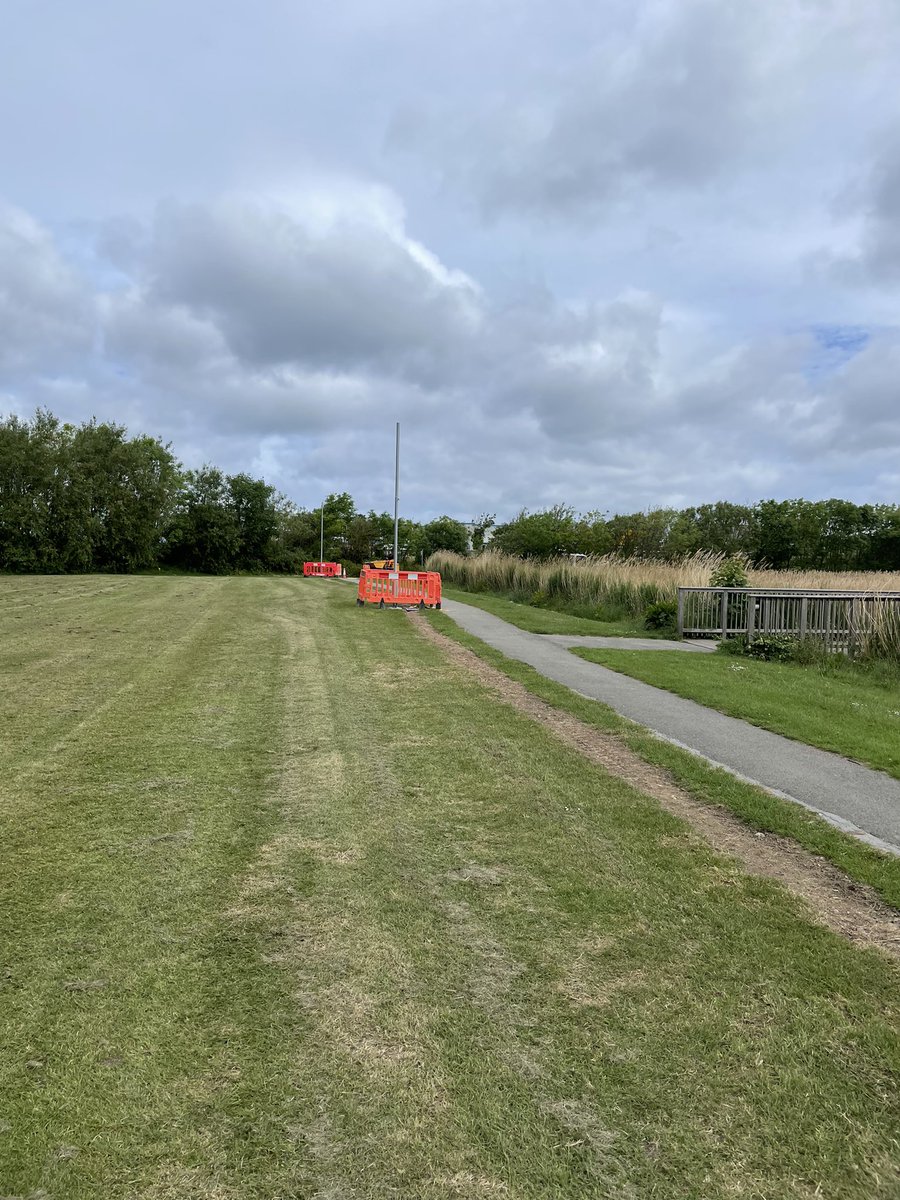 ParryLtd's tweet photo. We're busy on site in Abergele working with our sister company @MegaElectrics installing a new footpath lighting scheme for Conwy County Borough Council. https://t.co/FjR23IaGPF