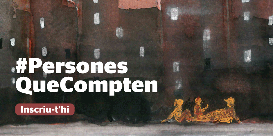 ArrelsFundacio's tweet photo. Busquem un miler de persones voluntàries per sortir la nit del 15 de juny a comptar i enquestar les persones que viuen als carrers de Barcelona. Són #PersonesQueCompten, per això, volem saber com es troben i quines són les seves necessitats. Apunta't-hi!
➡️https://t.co/SDzxFUqky9 https://t.co/TmhDLb6iqM