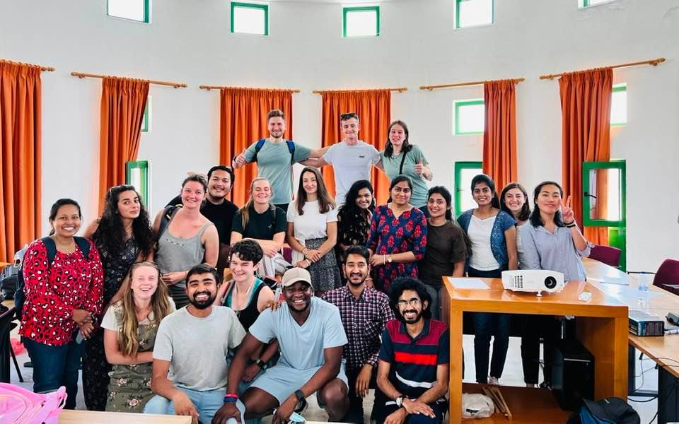 AquaStudents's tweet photo. Great photos from ACES+ student Krishna of our happy #aquaculture #masters students from the seventh cohort (2021 intake) at the end of a busy semester 2 in Greece.🐟

For MSc Aquaculture, #Environment and Society Sept 2022 intake, apply by 30th of June. https://t.co/5p7KY1dJFV https://t.co/mG6eSVgGcq