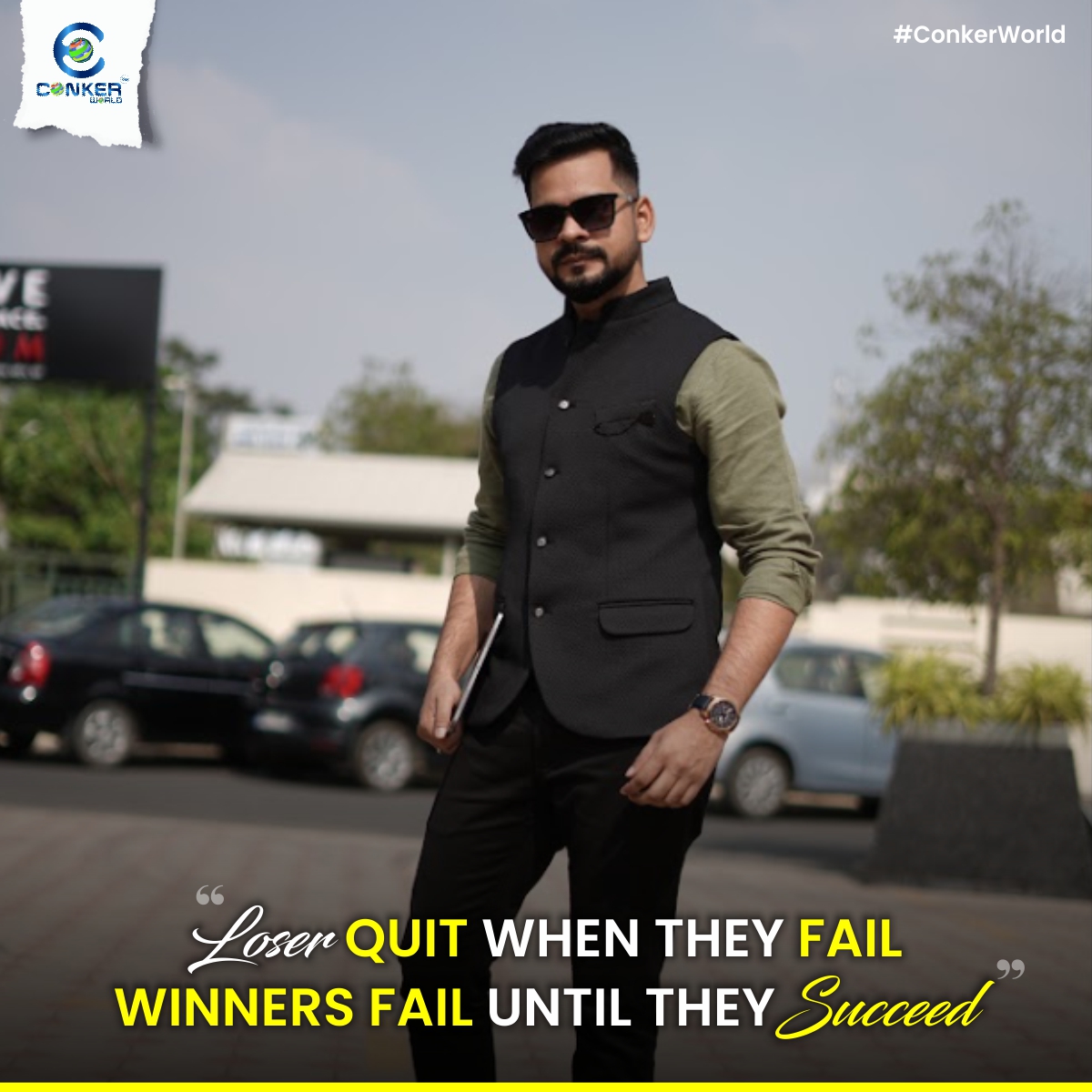 sachinphy's tweet photo. "You can't win unless you learn how to lose."
@Conkerworld
#motivation #entrepreneurtips #inspiration #inspire #work #successtip #winnersmindset #entrepeneurship #india #conkerworld #digitalskills #innovation https://t.co/tQ9ZAdIrHJ