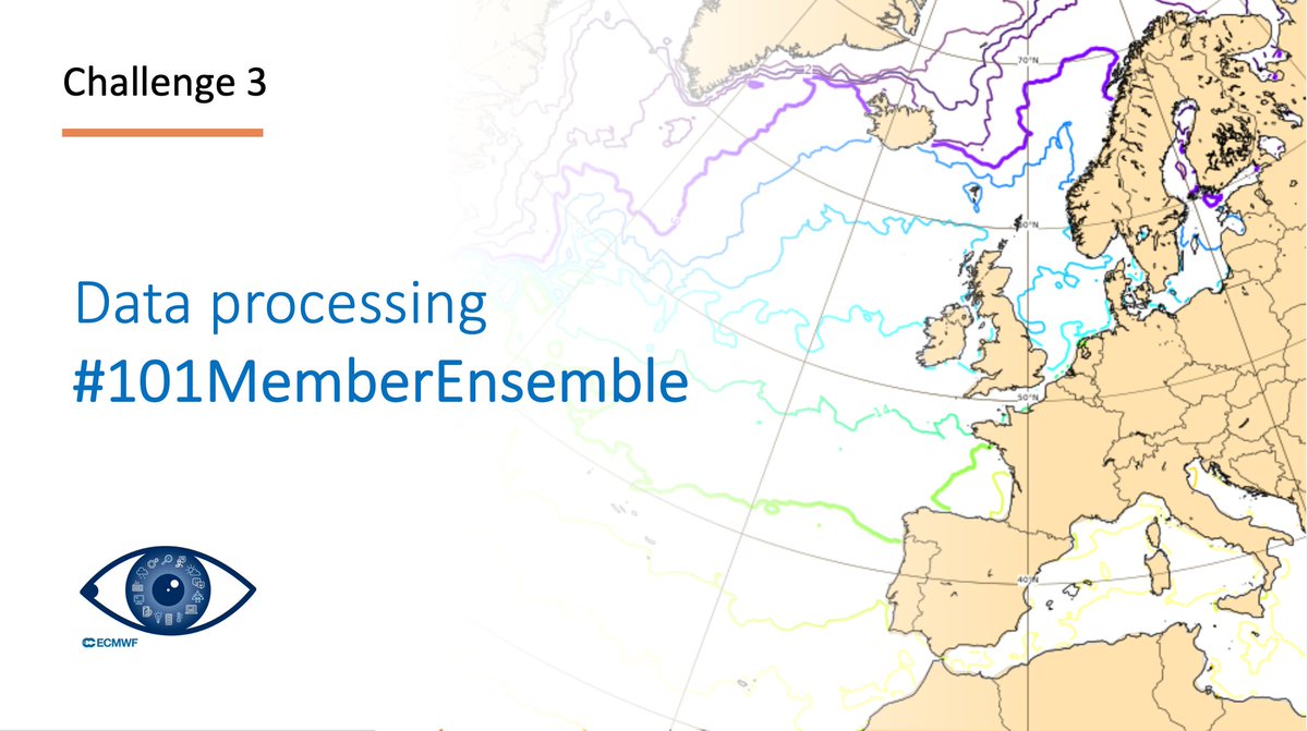 beckyhemingway9's tweet image. Challenge 3️⃣ proposed by #VisMetHack #hackathon @ECMWF on 11/12 June:

💡 on how to process and visualise #101MemberEnsemble

Start the 💬: github.com/vismethack/cha…

Register👉events.ecmwf.int/event/305/regi…