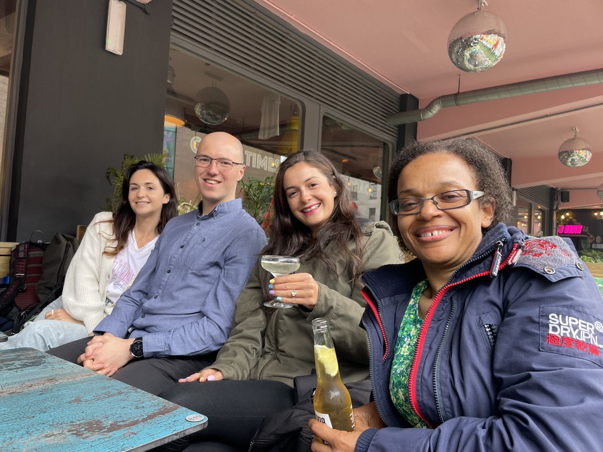 SparkolHQ's tweet image. Yesterday the team at SparkolHQ had a May Mingle! An afternoon of team building activities, a pirate-themed quiz and we finished the day off with a few beers at a rooftop bar 🎉

#teambuilding #sparkol #sparkolhq #maysocial #teamwork