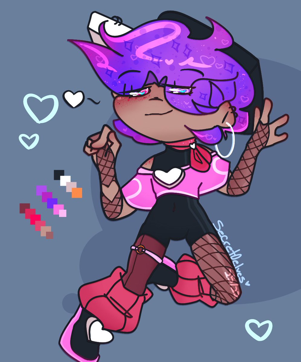 secret0elves's tweet photo. Redesign challenge!! 💙🫐☕ 
Original Oc is Brian by: @code_dakota
-----------------------
#fnflustau #fridaynightfunkin https://t.co/AXHC7h4zbS