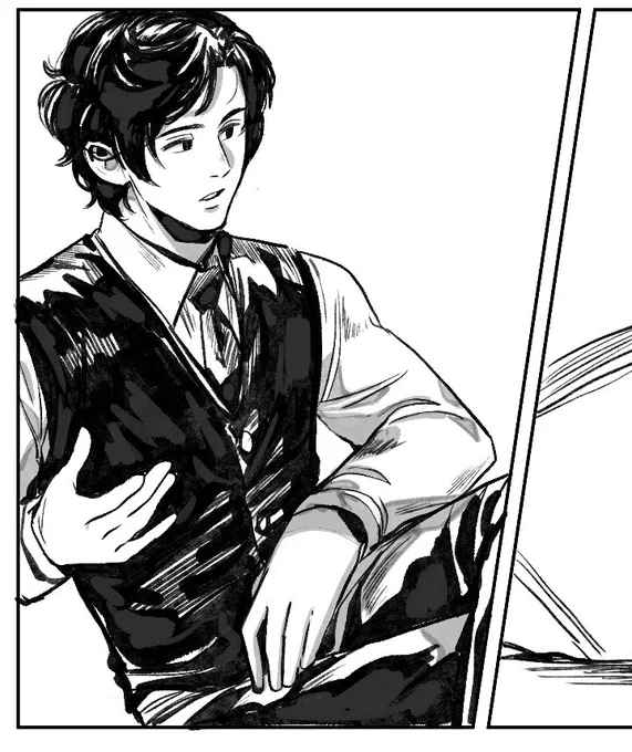 If you dont look at his hands, he is very fine. very fine 👁👁 