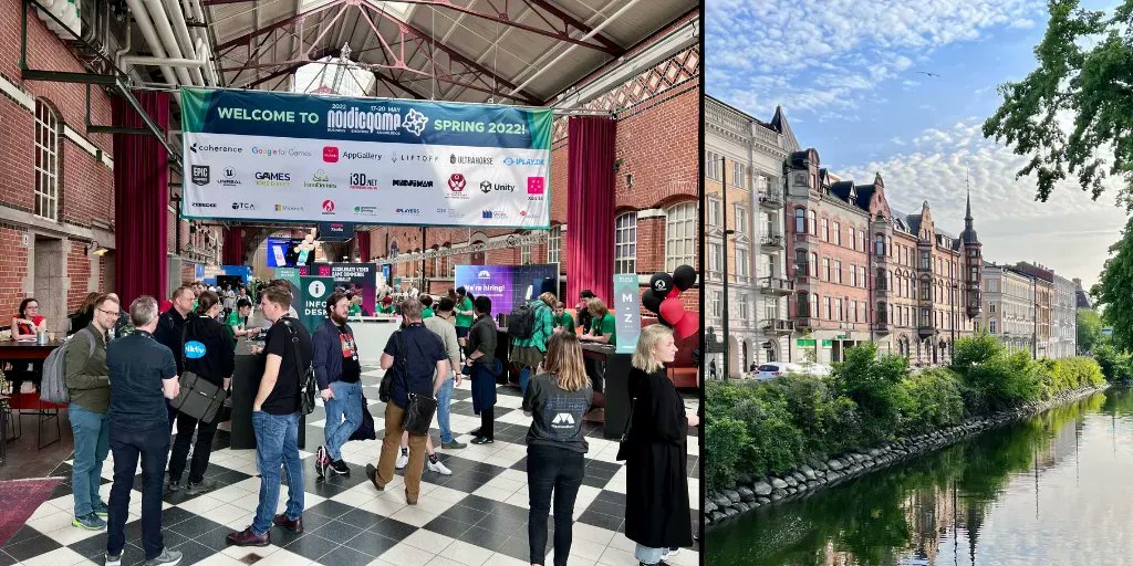 d3tLtd's tweet photo. Our team had a fantastic time at The @NordicGame Conference last week! It was great to speak and catch-up with our friends and colleagues from across the industry, as well as experiencing the amazing city of Malmำง!
#GoTeam #KWSFamily #NordicGame #NG22Spring #gamedev https://t.co/RDSUqmCdfT