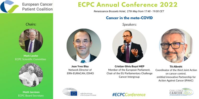ValueInHealthEU's tweet photo. EVENT π»: TOMORROW our Partner organisation, @cancereu, will hold their Annual Conference for 2022. The topic is ''Cancer in the meta-COVID era''
π https://t.co/5UBpMSgROr
Use the hashtag #ECPCConference and tag @cancereu to join the conversation online!
#VBHC #ValueinHealth https://t.co/vgnd6YtB6f