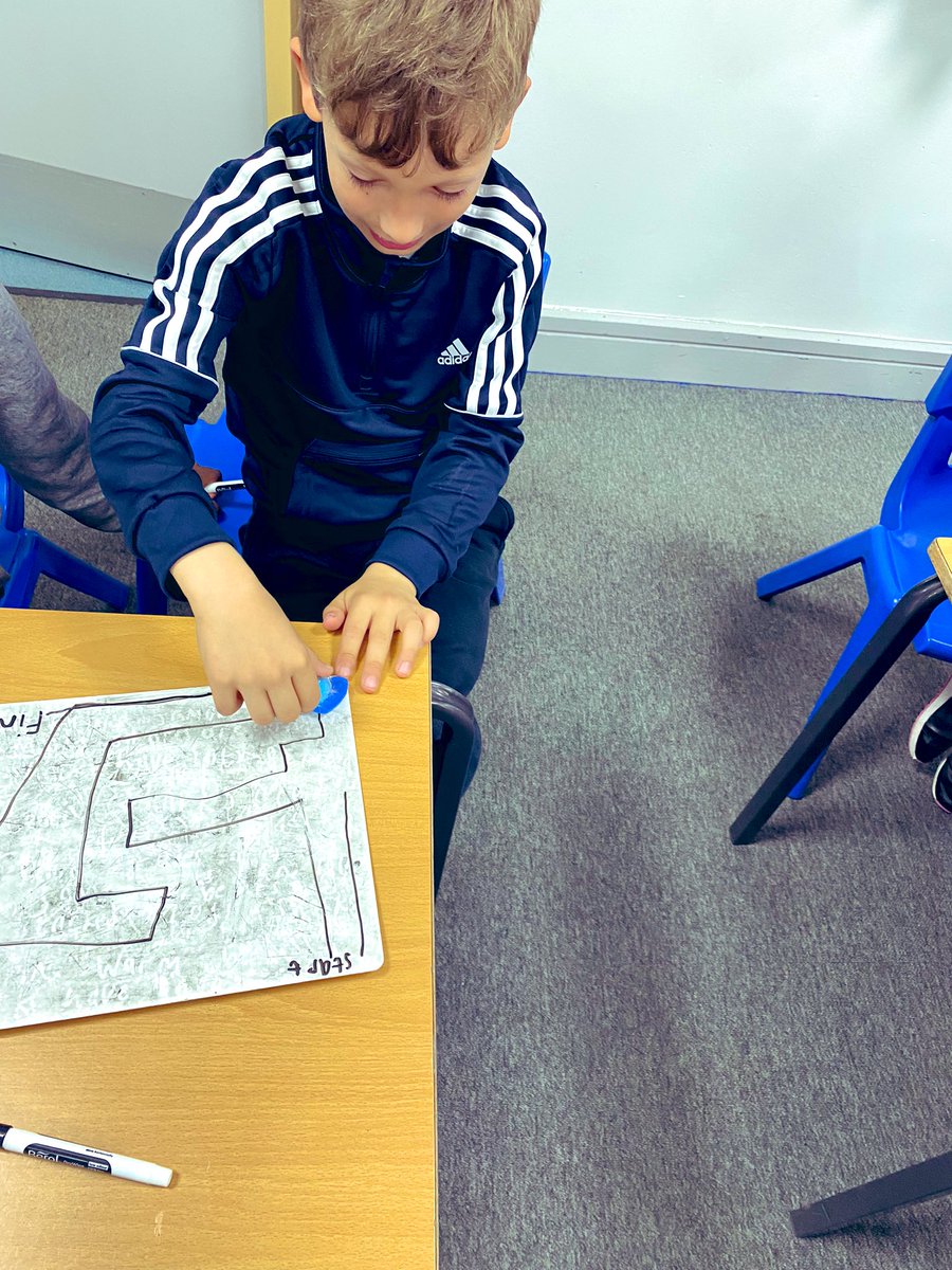 EPA_Y1_Y2's tweet photo. #EpaOctopus class have been looking at movement and direction in #EPAMaths today, creating mazes to guide our critters through using the correct vocabulary! @DeltaEstcourt https://t.co/BRwReNn4em