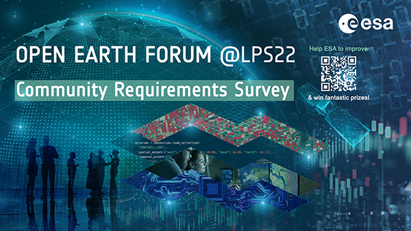 EO OPEN SCIENCE (@eo_open_science) on Twitter photo ‼️ You can get involved in the Open Earth🌍Forum at the Living Planet Symposium #LPS22 also if you are at home. You can still contribute by filling in this survey on Community Requirements: bit.ly/oef-survey.
Great awards🏆! <a href="/ESA_EO/">ESA Earth Observation</a> <a href="/openEO_Platform/">openEO Platform</a> @ESADownstreamG1 ‼️ You can get involved in the Open Earth🌍Forum at the Living Planet Symposium #LPS22 also if you are at home. You can still contribute by filling in this survey on Community Requirements: bit.ly/oef-survey.
Great awards🏆! <a href="/ESA_EO/">ESA Earth Observation</a> <a href="/openEO_Platform/">openEO Platform</a> @ESADownstreamG1