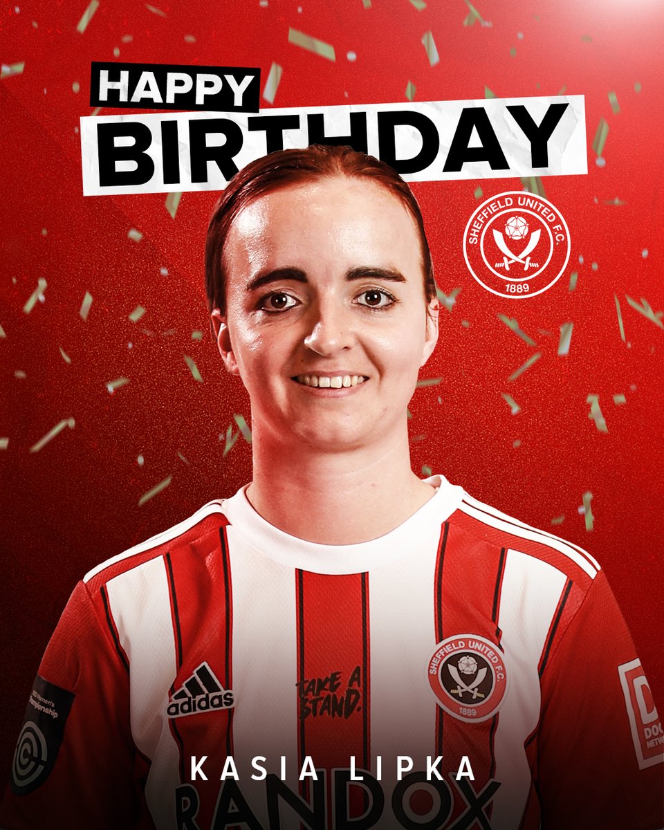 sufc_women's tweet photo. Happy Birthday to former Blades midfielder, Kasia Lipka 🥳 https://t.co/sweT6V5bxb